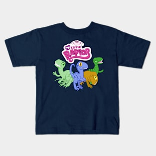 My Little Raptor Kids T-Shirt